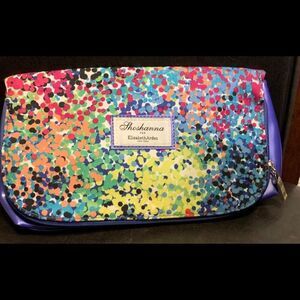 Shoshanna Elizabeth Arden Cosmetic Travel Bag Clutch Purse Multi Color